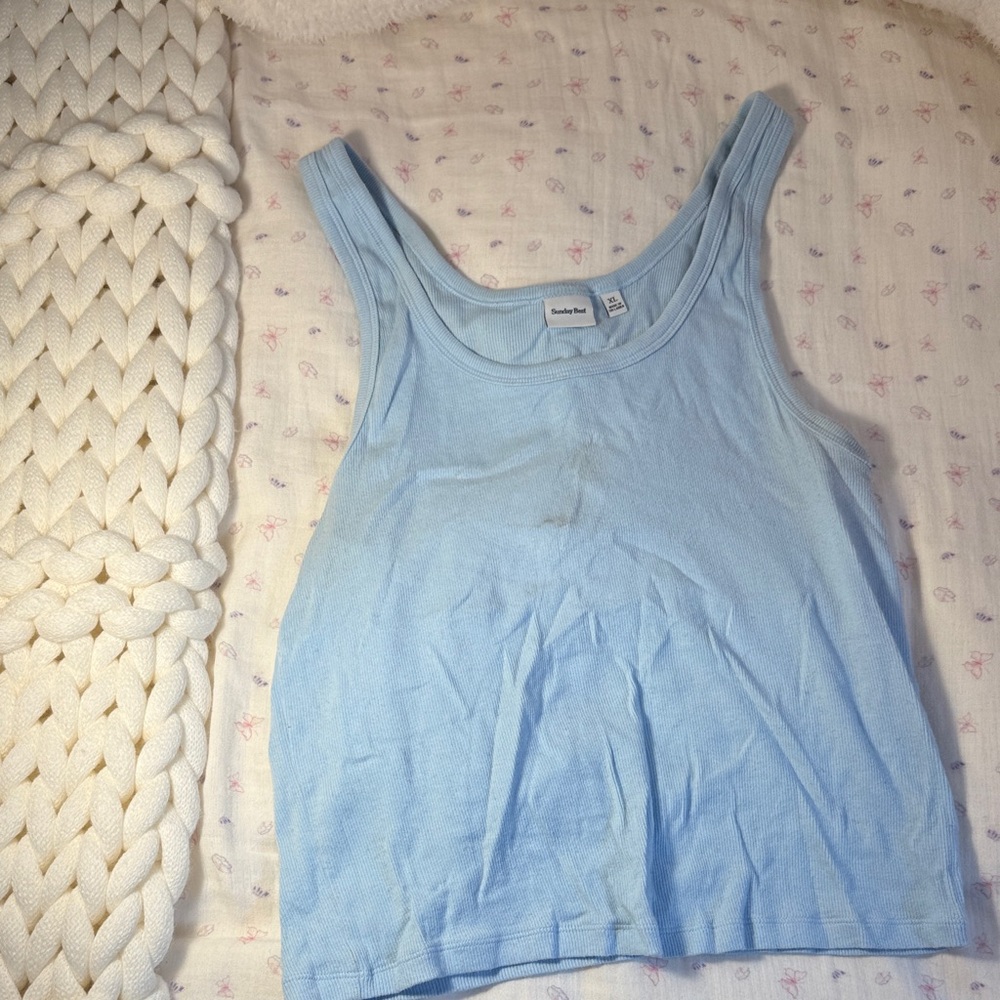 Aritzia Sky Blue Women's Tank Top